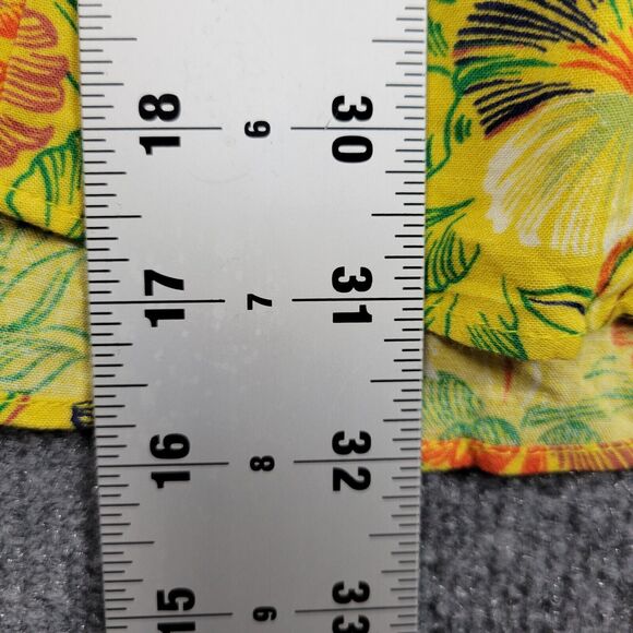 NWT URBAN OUTFITTERS Yellow Floral Bettie Twist-Front Mini Dress SIZE XS - Picture 12 of 16